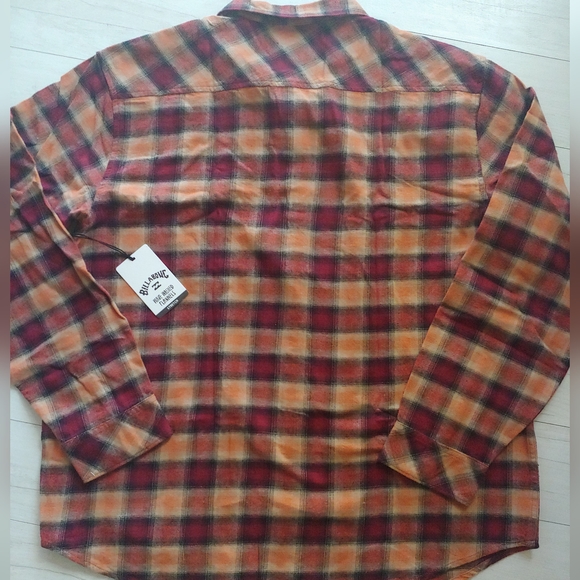 BillABONG NEW Coastline Stretch Flannel - Picture 7 of 8